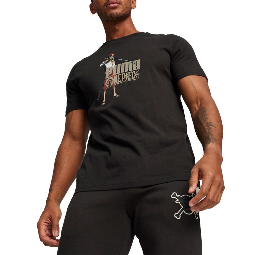 NWT Men's Puma x One Piece Shanks Graphic Tee - Medium - Black
